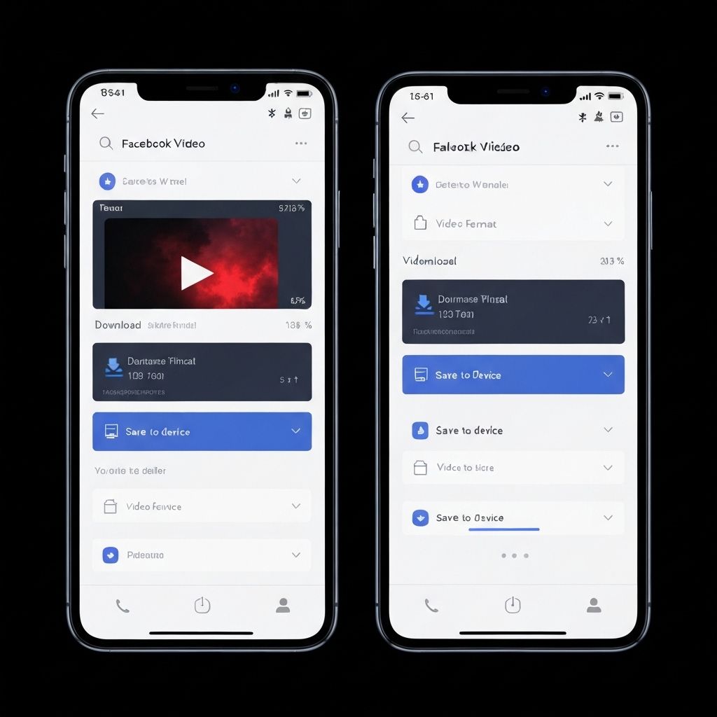 FBDOWN mobile interface